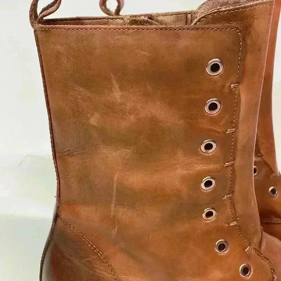 Vintage foundry size 7 boots leather style VFL186 Gemma - Picture 3 of 9